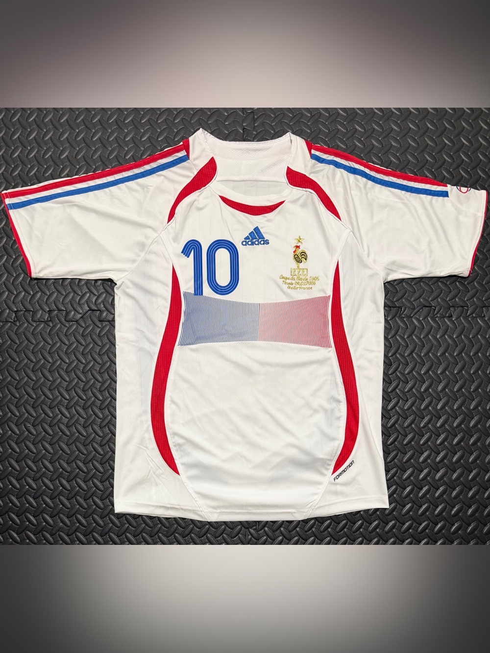 Zidane France Away Retro Jersey 2006 Worldcup Vintage Style
